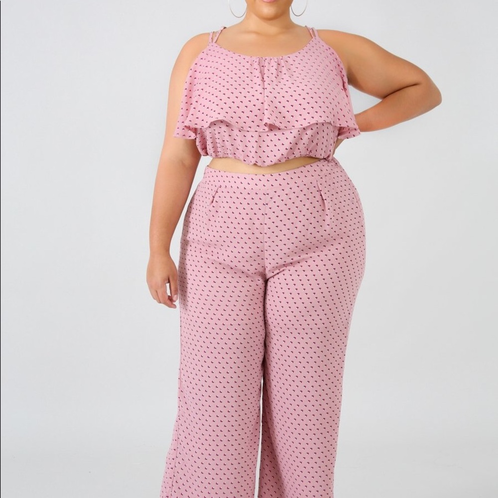 Print Pant Set